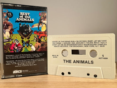 THE ANIMALS – Best of the Animals – CASSETTE TAPE