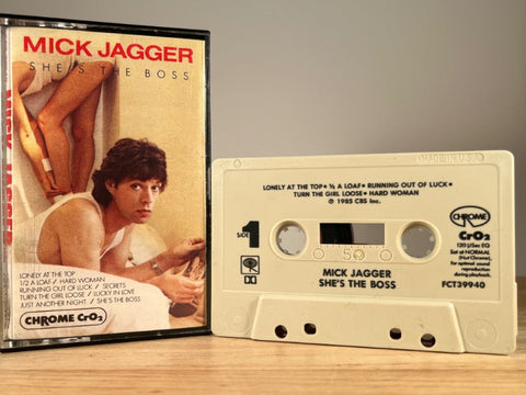 MICK JAGGER – She’s the Boss – CASSETTE TAPE