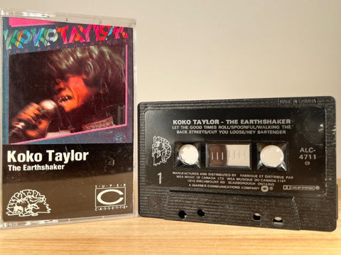 KOKO TAYLOR – The Earthshaker – CASSETTE TAPE