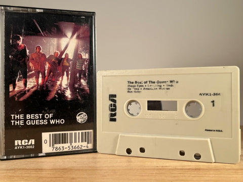 THE GUESS WHO – The Best of The Guess Who – CASSETTE TAPE