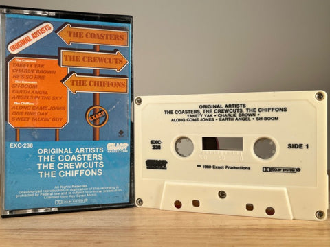 VARIOUS ARTISTS – The Coasters, The Crewcuts, The Chiffons – CASSETTE TAPE
