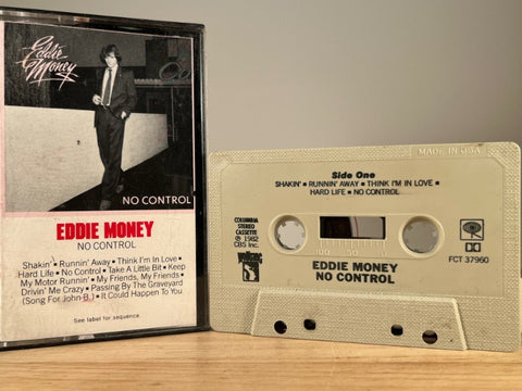 EDDIE MONEY – No Control – CASSETTE TAPE