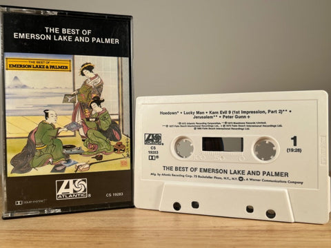 EMERSON LAKE AND PALMER – The Best Of Emerson Lake And Palmer – CASSETTE TAPE