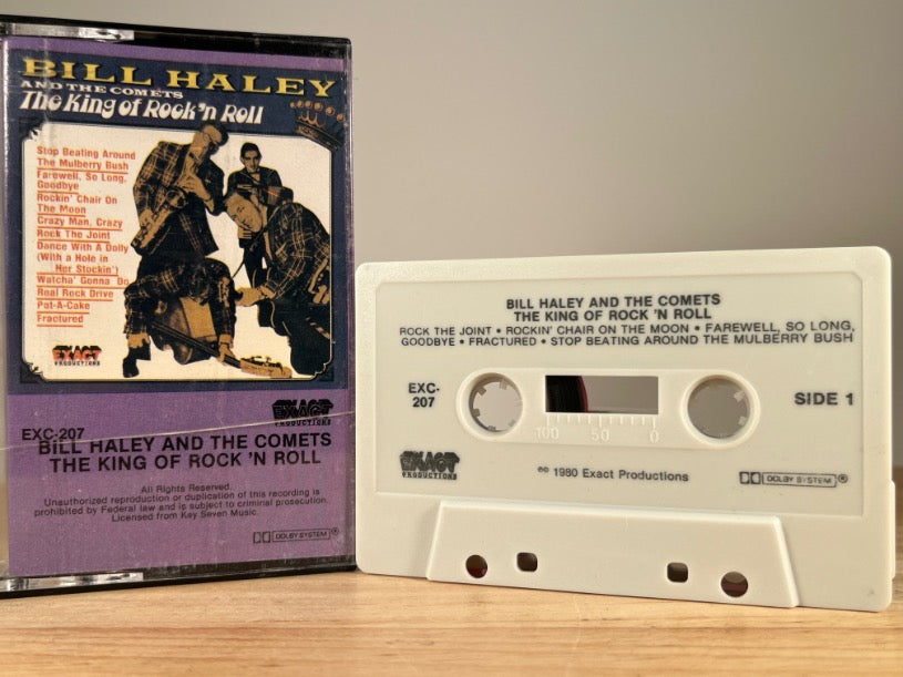 BILL HALEY AND THE COMETS – The King Of Rock ’N Roll – CASSETTE TAPE
