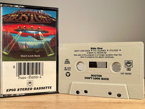 BOSTON – Don’t Look Back – CASSETTE TAPE