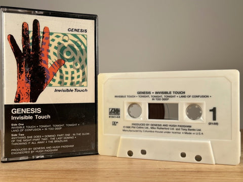 GENESIS – Invisible Touch – CASSETTE TAPE