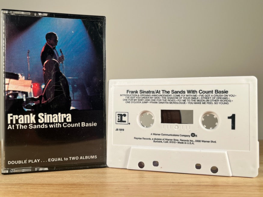 FRANK SINATRA – At The Sands With Count Basie – CASSETTE TAPE