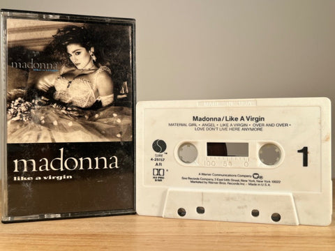 MADONNA – Like A Virgin – CASSETTE TAPE