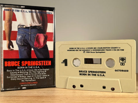 BRUCE SPRINGSTEEN – Born In The U.S.A. – CASSETTE TAPE