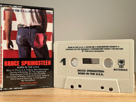 BRUCE SPRINGSTEEN – Born In The U.S.A. – CASSETTE TAPE-2