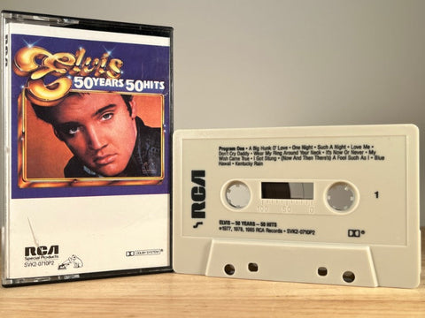 ELVIS PRESLEY – 50 Years 50 Hits – CASSETTE TAPE