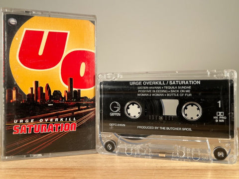 URGE OVERKILL – Saturation – CASSETTE TAPE