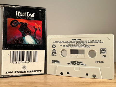 MEAT LOAF – Bat Out Of Hell – CASSETTE TAPE