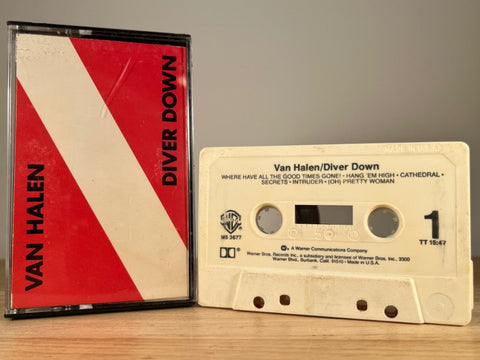 VAN HALEN – Diver Down – CASSETTE TAPE