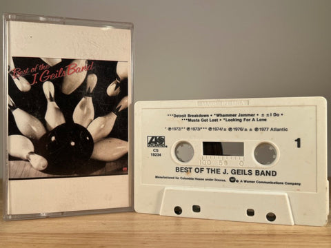 THE J. GEILS BAND – Best Of The J. Geils Band – CASSETTE TAPE