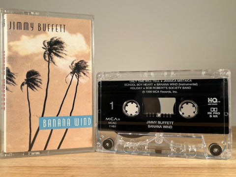 JIMMY BUFFETT – Banana Wind – CASSETTE TAPE