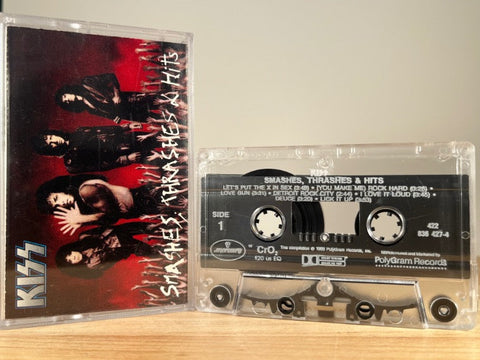 KISS – Smashes, Thrashes & Hits – CASSETTE TAPE