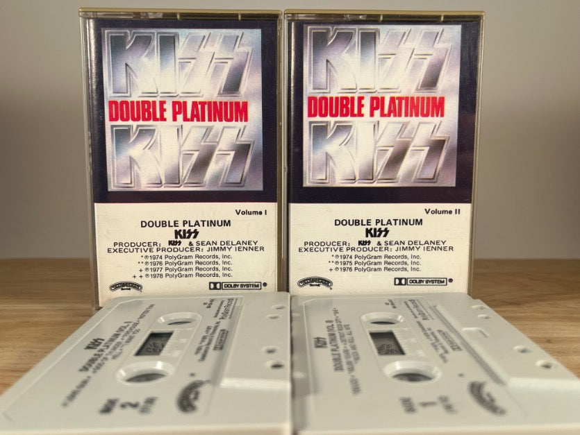 KISS – Double Platinum [double cassette] – CASSETTE TAPE