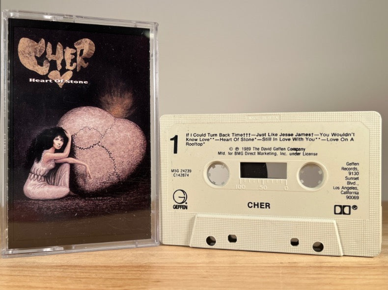 CHER – Heart of Stone – CASSETTE TAPE