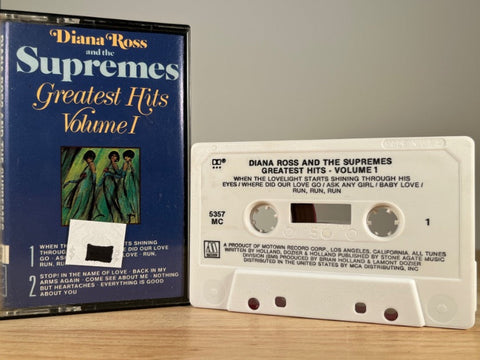 DIANA ROSS AND THE SUPREMES – Greatest Hits Volume 1 – CASSETTE TAPE