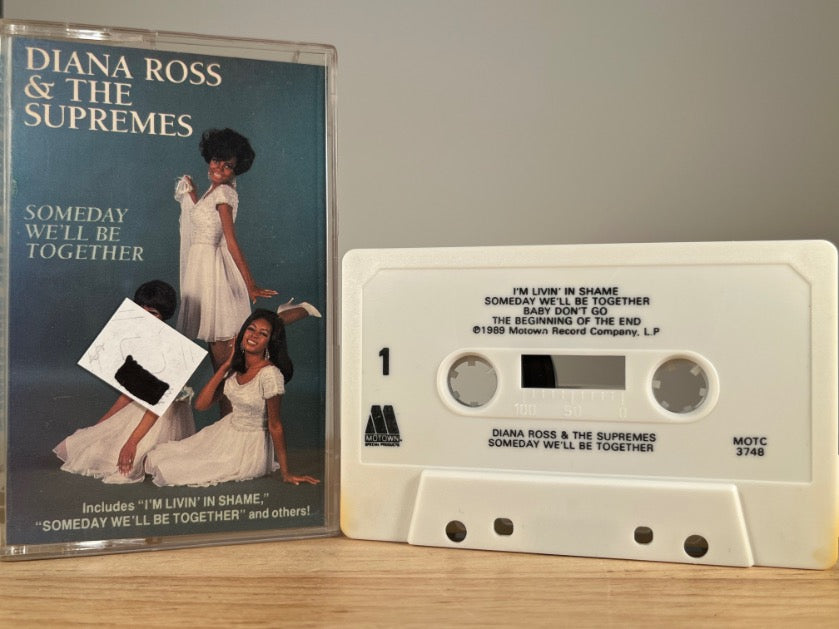 DIANA ROSS AND THE SUPREMES – Someday We’ll Be Together – CASSETTE TAPE