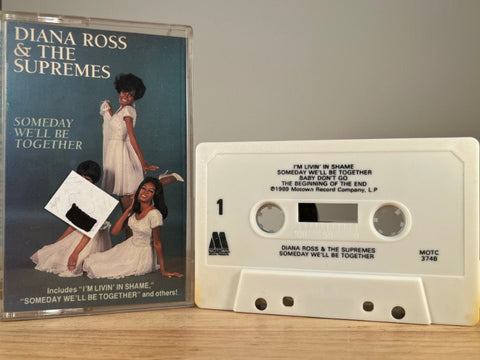 DIANA ROSS AND THE SUPREMES – Someday We’ll Be Together – CASSETTE TAPE