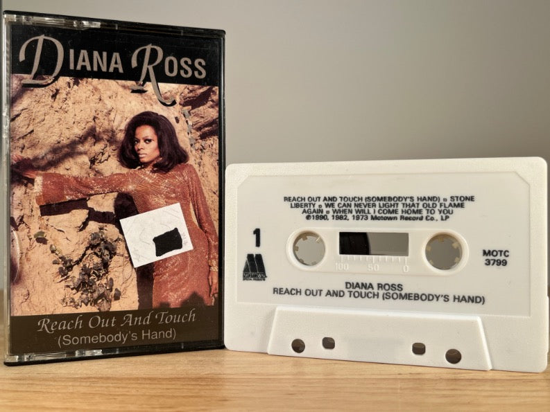 DIANA ROSS – Reach Out and Touch (Somebody’s Hand) – CASSETTE TAPE