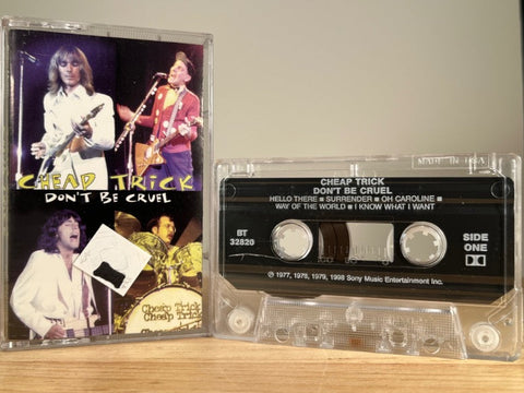 CHEAP TRICK – Don’t Be Cruel – CASSETTE TAPE