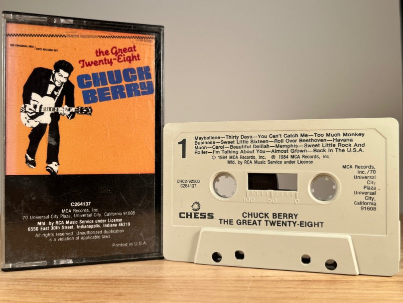 CHUCK BERRY – The Great Twenty-Eight – CASSETTE TAPE