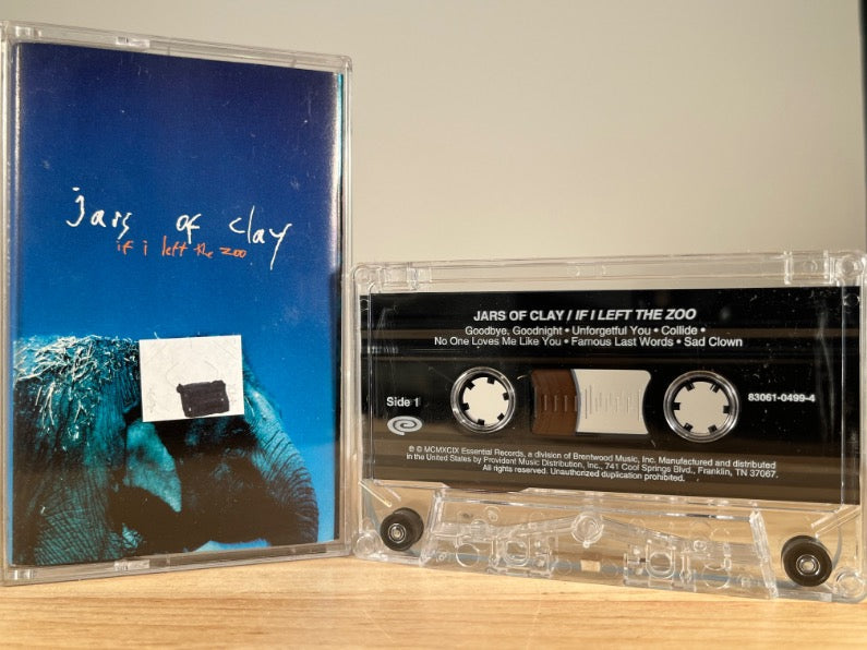 JARS OF CLAY – If I Left the Zoo – CASSETTE TAPE