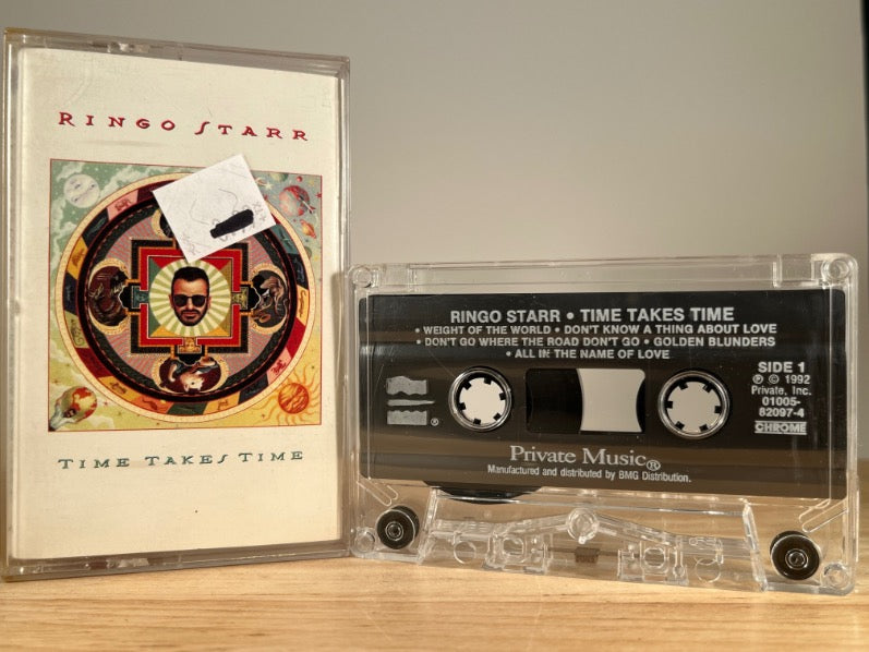 RINGO STARR – Time Takes Time – CASSETTE TAPE