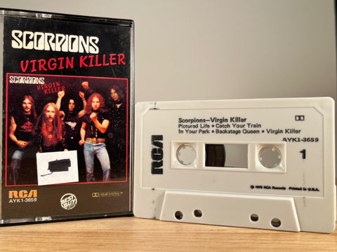 SCORPIONS – Virgin Killer – CASSETTE TAPE