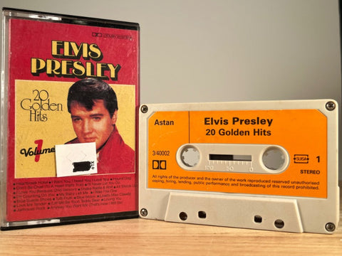 ELVIS PRESLEY – 20 Golden Hits Volume 1 – CASSETTE TAPE