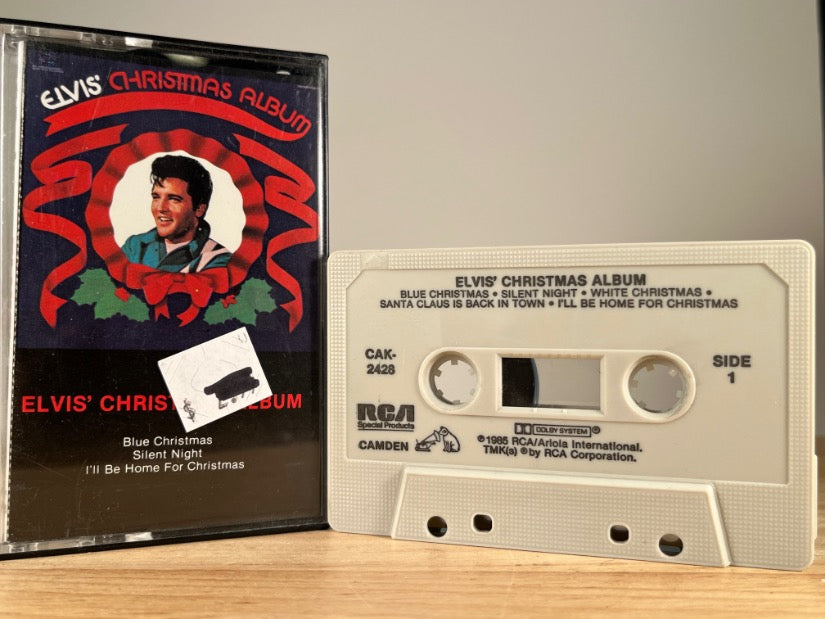 ELVIS PRESLEY – Elvis’ Christmas Album (Camden) – CASSETTE TAPE