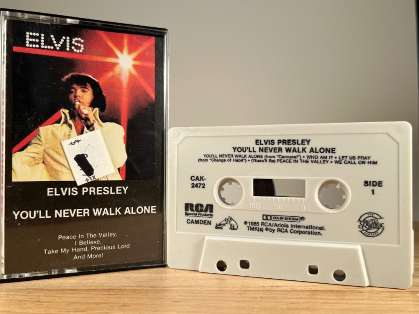 ELVIS PRESLEY – You’ll Never Walk Alone – CASSETTE TAPE