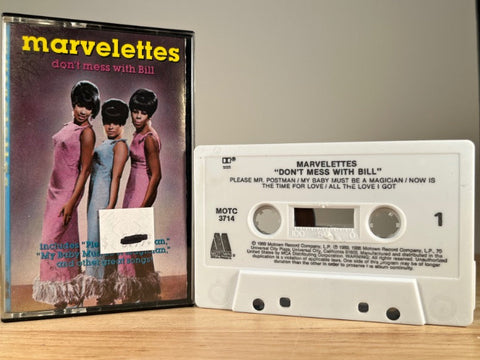 THE MARVELETTES – Don’t Mess With Bill – CASSETTE TAPE