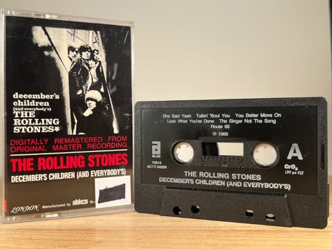 THE ROLLING STONES – December’s Children (And Everybody’s) – CASSETTE TAPE