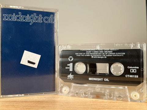 MIDNIGHT OIL – Midnight Oil – CASSETTE TAPE
