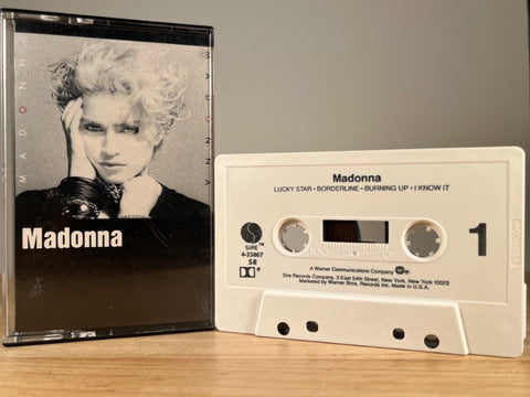MADONNA – Madonna – CASSETTE TAPE