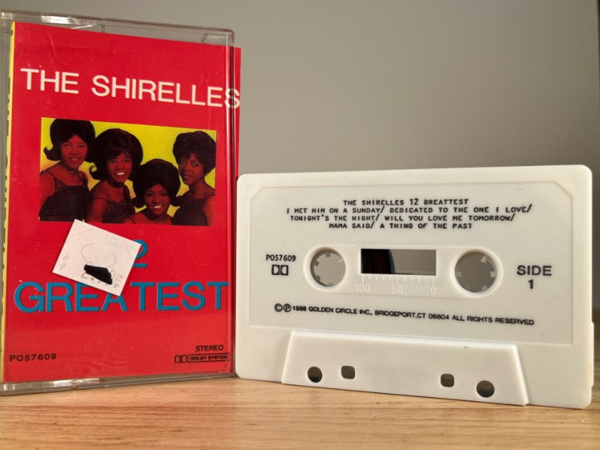THE SHIRELLES – 12 Greatest – CASSETTE TAPE
