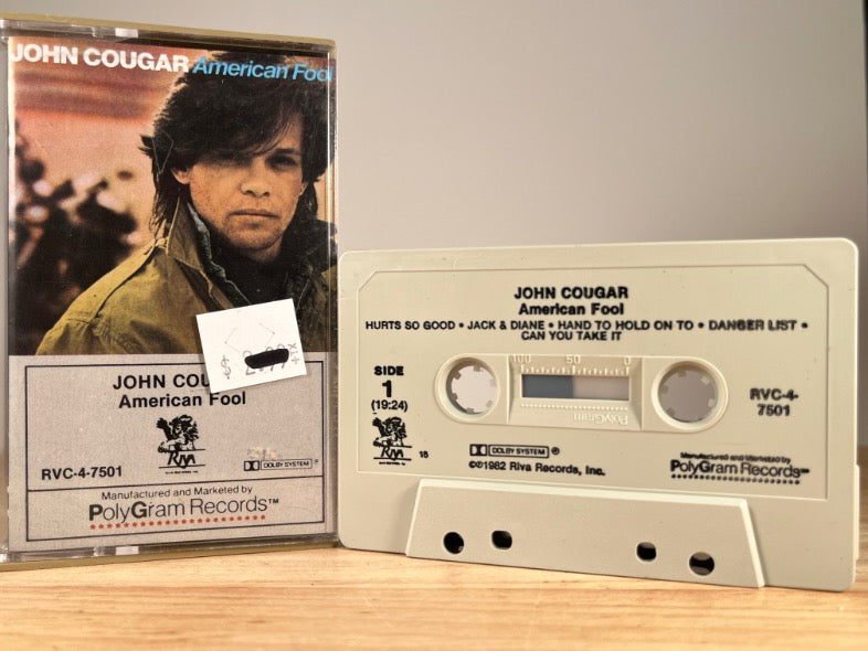 JOHN COUGAR – American Fool – CASSETTE TAPE