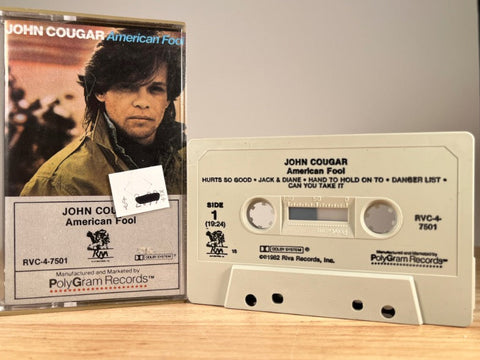 JOHN COUGAR – American Fool – CASSETTE TAPE