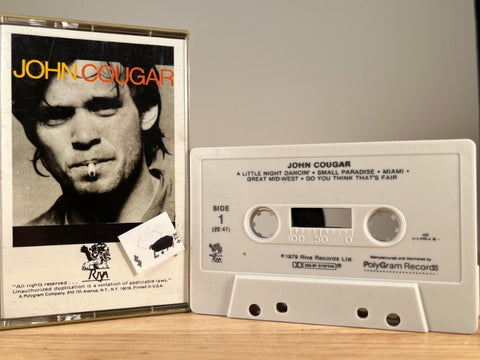 JOHN COUGAR – John Cougar – CASSETTE TAPE