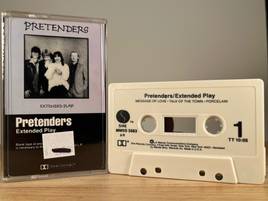 PRETENDERS – Extended Play – CASSETTE TAPE