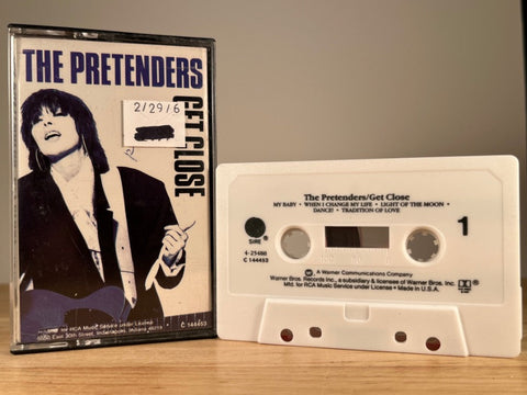 THE PRETENDERS – Get Close – CASSETTE TAPE