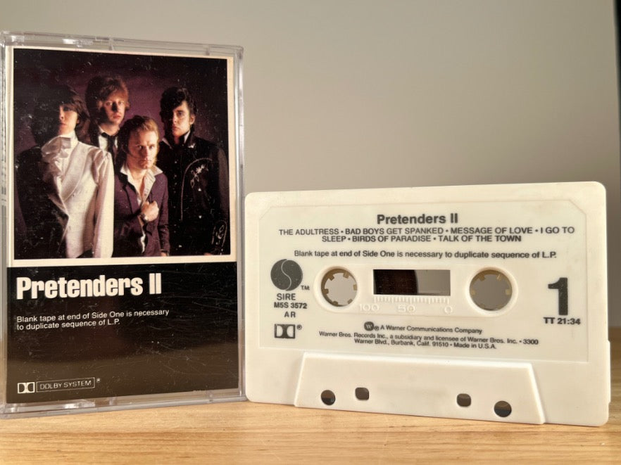 THE PRETENDERS – Pretenders II – CASSETTE TAPE
