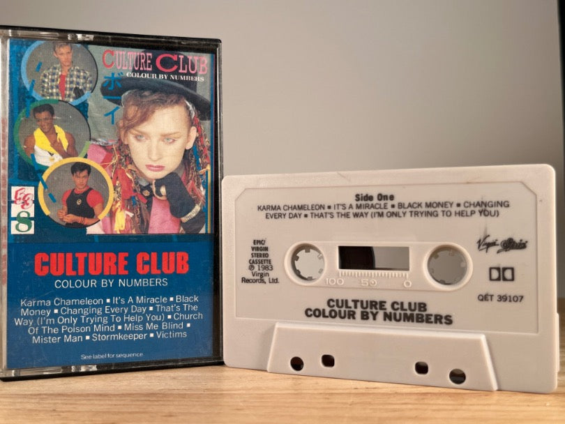 CULTURE CLUB – Colour By Numbers – CASSETTE TAPE