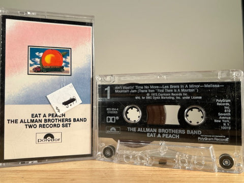 THE ALLMAN BROTHERS BAND – Eat A Peach – CASSETTE TAPE