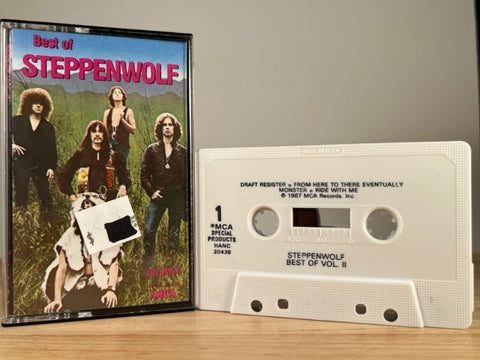 STEPPENWOLF – Best Of Vol. II – CASSETTE TAPE