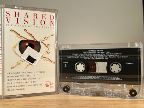 VARIOUS ARTISTS – Shared Vision: The Songs Of The Beatles – CASSETTE TAPE